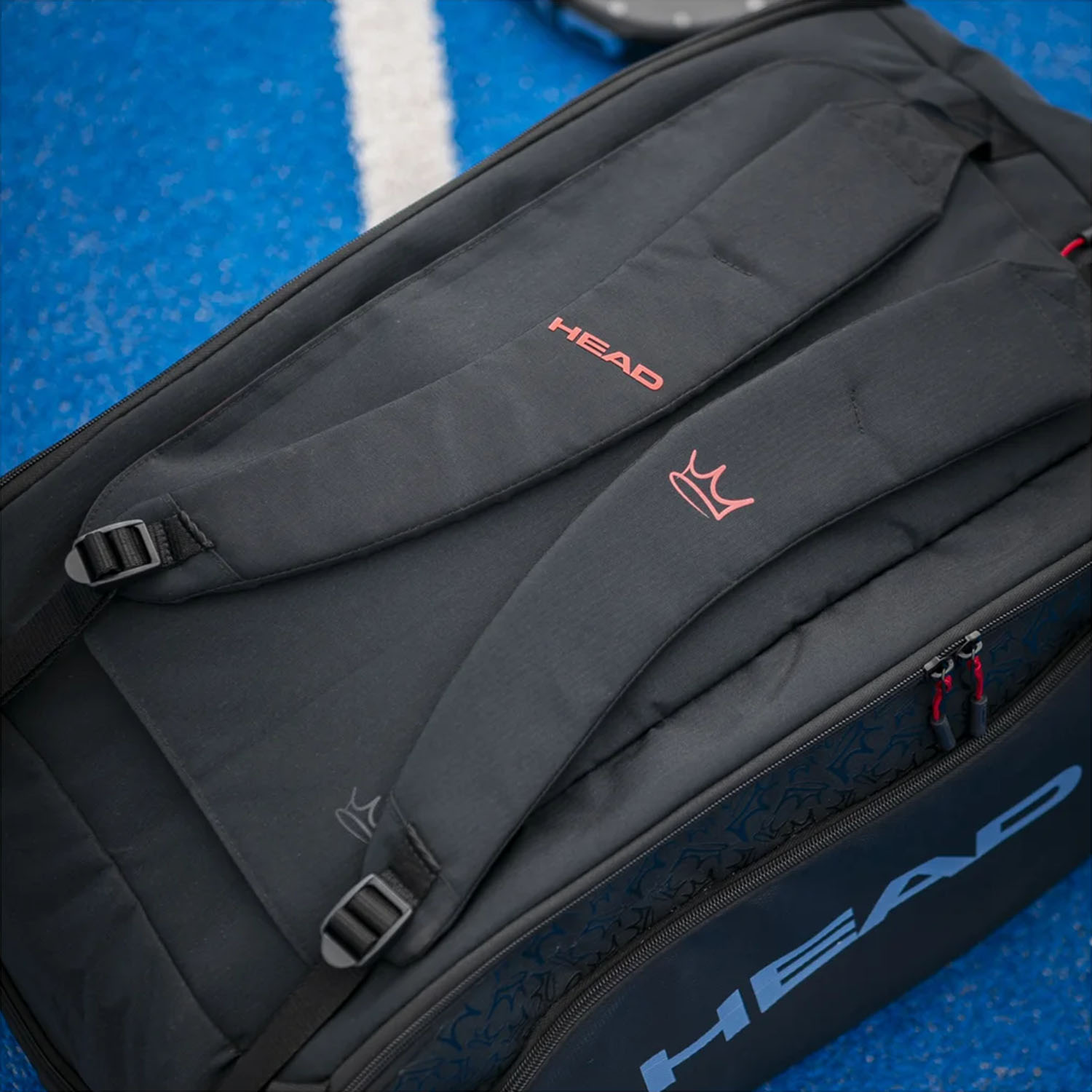 Чехол для ракеток падел HEAD Coello Pro X Padel Duffle Bag L-Black Чехол для ракеток падел HEAD Coello Pro X Padel Duffle Bag L-Black