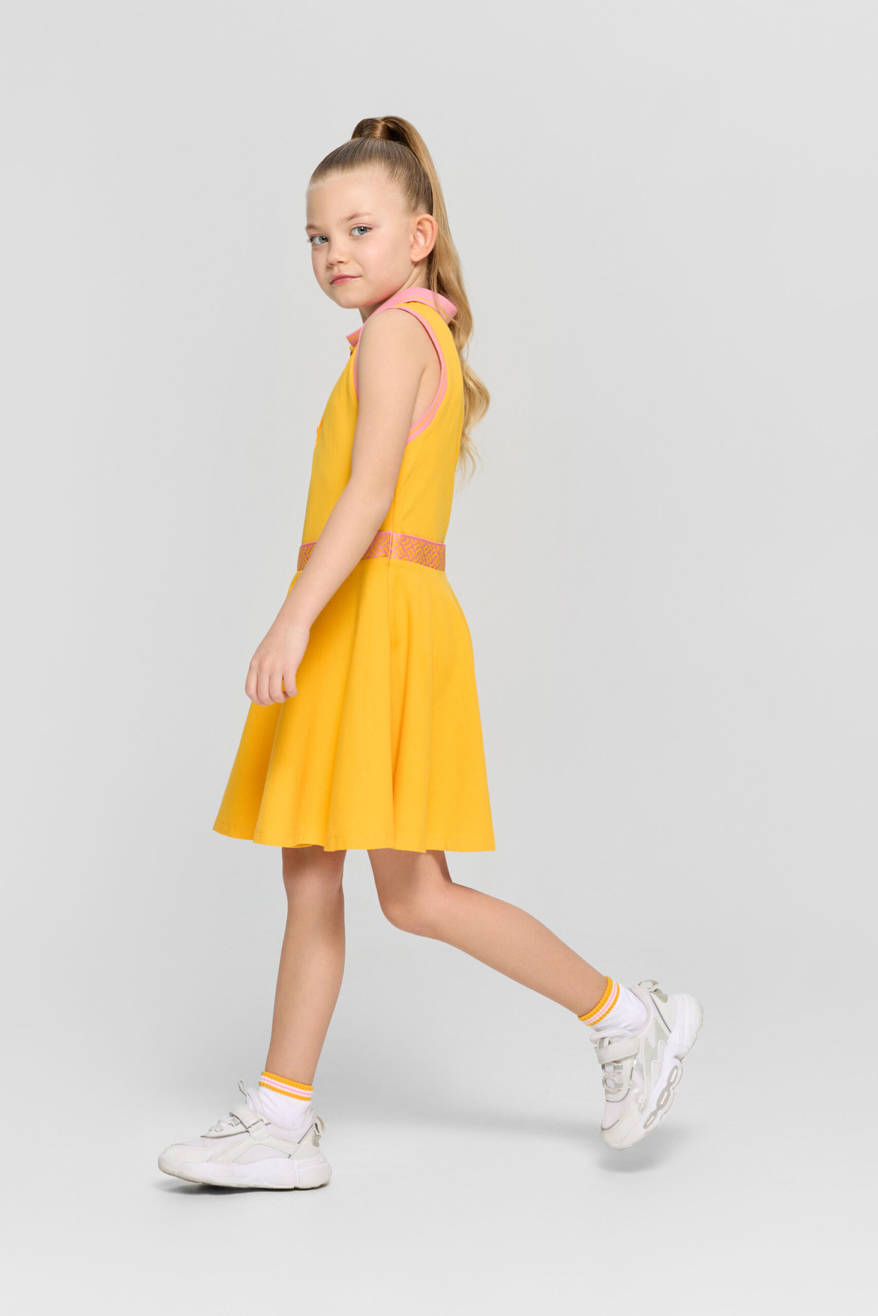 Платье для девочек CHOUPETTE оранжевый Платье для девочек CHOUPETTE оранжевый