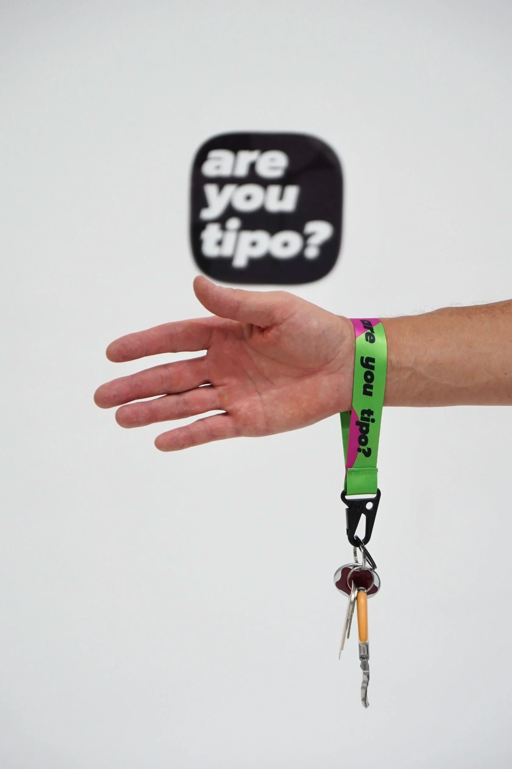 Брелок tipo woven keychain разноцветные Брелок tipo woven keychain разноцветные