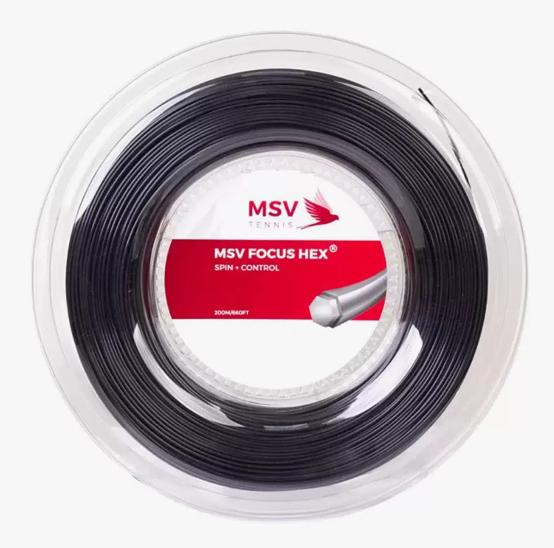 Струна теннисная MSV Focus-HEX бобина (200 m) Струна теннисная MSV Focus-HEX бобина (200 m)