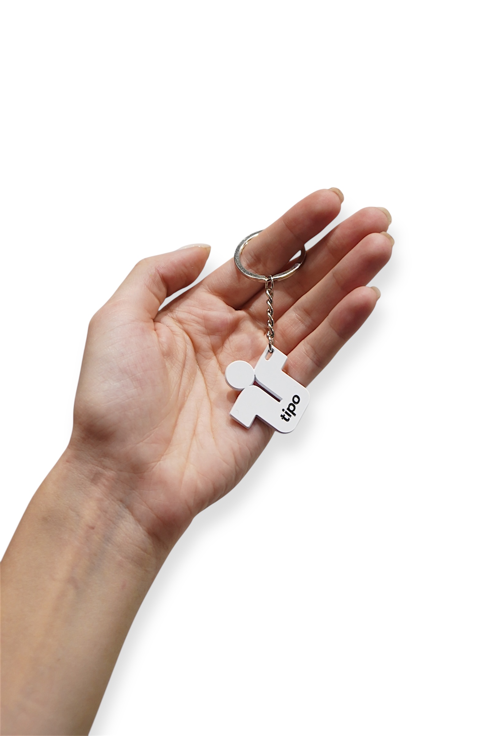 Брелок tipo металл белый Брелок tipo металл белый