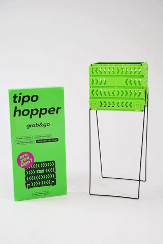 Корзина для теннисных мячей tipo Tennis Hopper - Neon Green (75)