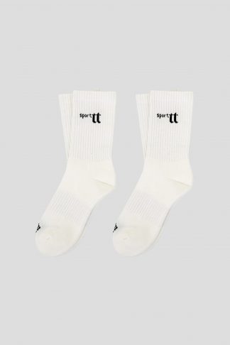 Носки CHOUPETTE детские (2 пары) белый-черный